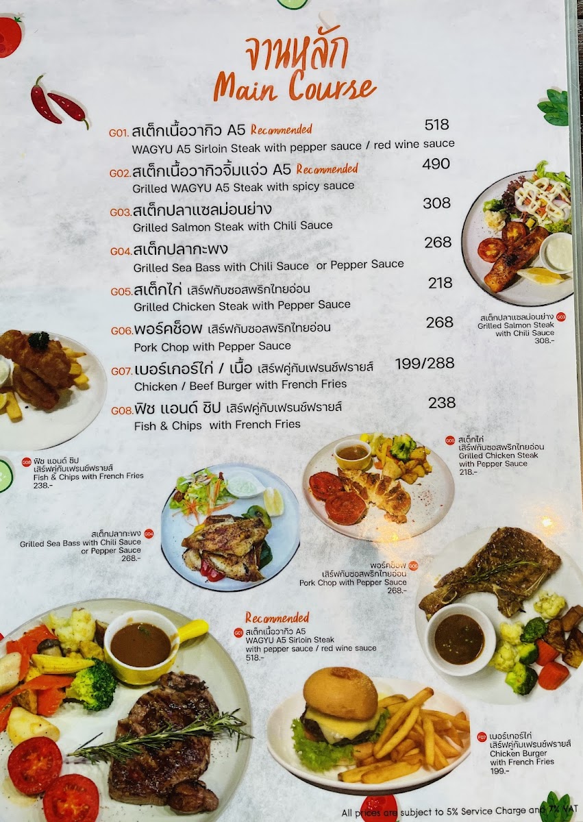 CHARM Bistro and Restaurant Menu - Image 4